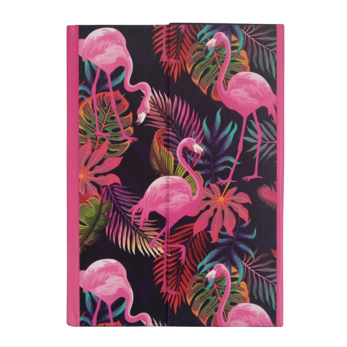 Yıldız Sert Kapak 14x20cm 80yp Magnet Seri Flamingo Çizgili