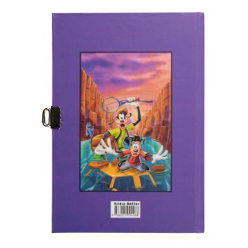 Yıldız Sert Kapak 14x20cm 80yp Kids Seri Hatıra Defteri Çizgili Kilitli Goofy