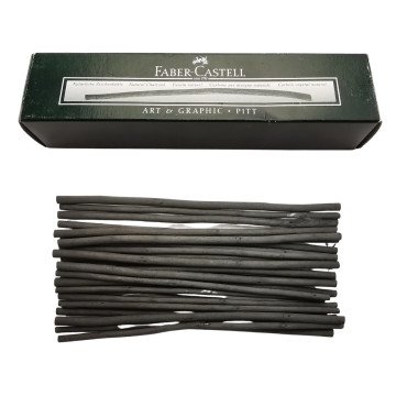 Faber Castell Pitt Monochrome Doğal Füzen 3-6mm Tekli