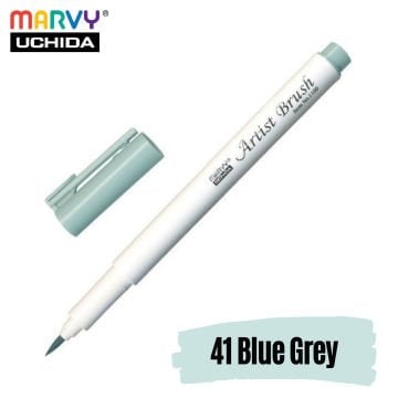 Marvy Artist Brush Pen 1100 Firça Uçlu Kalem 41 Blue Grey