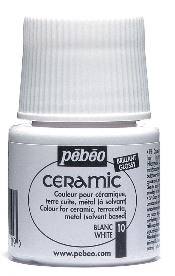 Pebeo Ceramic Seramik Boyası 45ml 10 White