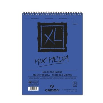 Canson XI Mix Media Spiralli Blok Defter A5 300gr 15 Yaprak