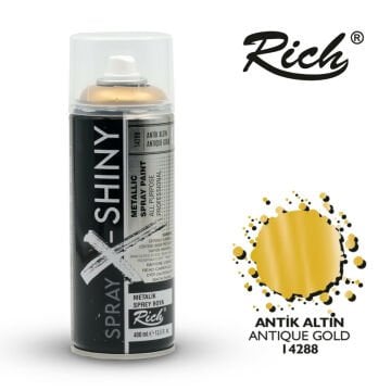 Rich X Paint Sprey Boya 400ml 14288 Antik Altın