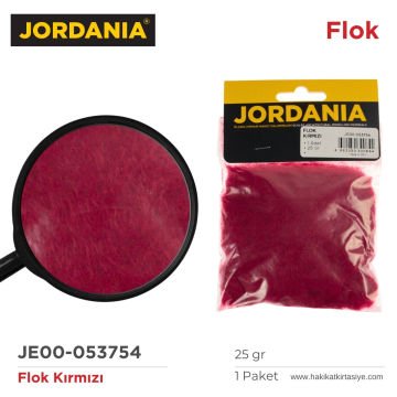 Jordania Flok Kırmızı 25gr