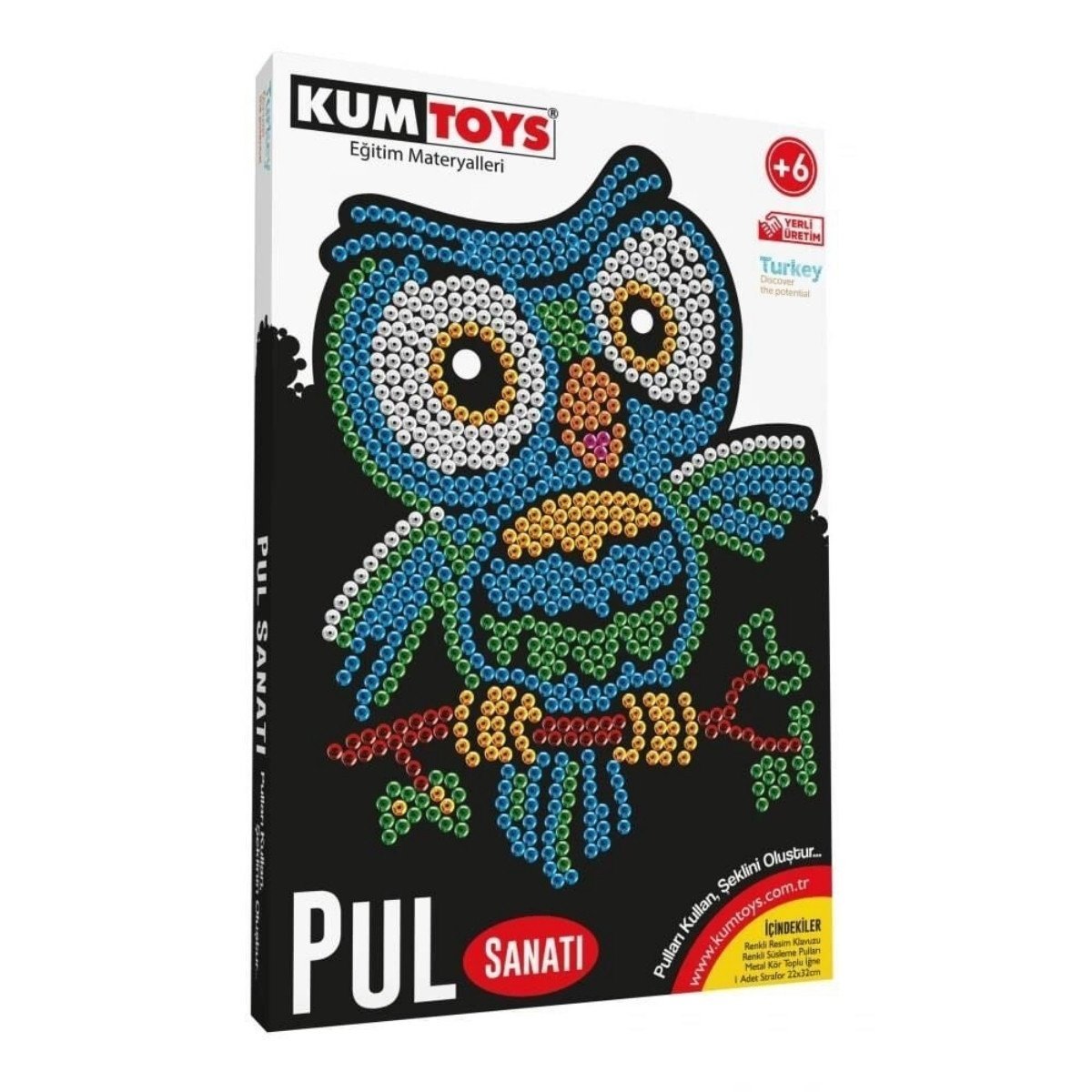 Kumtoys Pul Sanatı 22x32cm At KP17