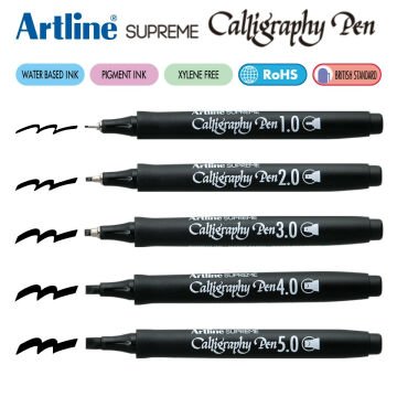 Artline Supreme Kaligrafi Kalemi 4.0 Mavi