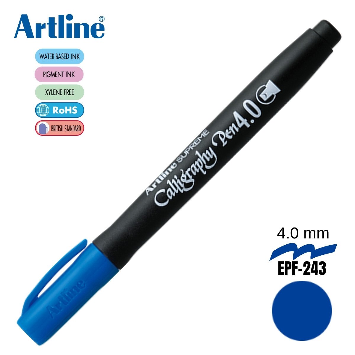 Artline Supreme Kaligrafi Kalemi 4.0 Mavi