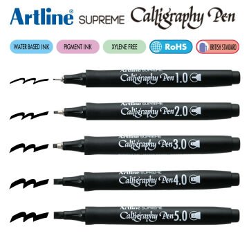 Artline Supreme Kaligrafi Kalemi 3.0 Sepya