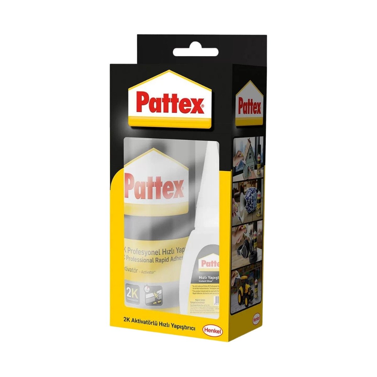 Pattex 2k Hızlı Yapıştırıcı 100+25ml