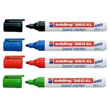 Edding 360 XL Beyaz Tahta Kalemi Doldurulabilir Mavi