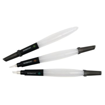 Derwent Waterbrush Su Hazneli Fiber Uçlu Fırça 3lü Set