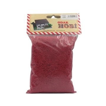 Odak Hobi Toz Çim Kırmızı 42gr Paket