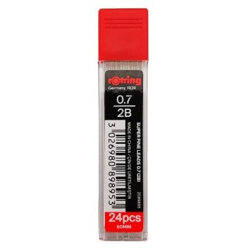 Rotring Polimer Kalem Ucu 0.7mm 2B 24lü