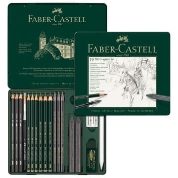 Faber Castell Pitt Graphite Seti 19lu