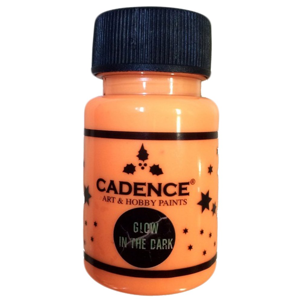 Cadence Karanlıkta Parıldayan Boya 50ml 580 Turuncu