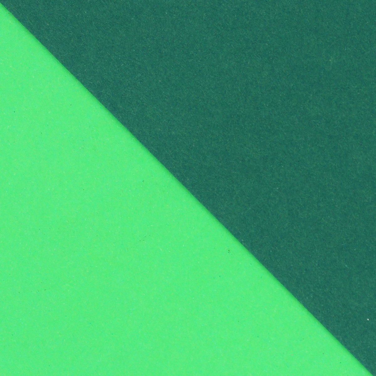Murano Paspartu Kartonu Çift Taraflı 1.4mm 35x50cm Açık Yeşil, Koyu Yeşil