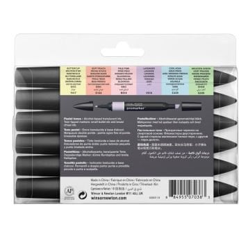 Winsor Newton Promarker Set Pastel Tones 6lı (Pastel Tonları)