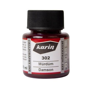 Karin Hat Mürekkebi 45ml 302 Mürdüm