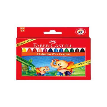 Faber Castell Wax Crayons Mum Boya Jumbo 12 Renk 120040