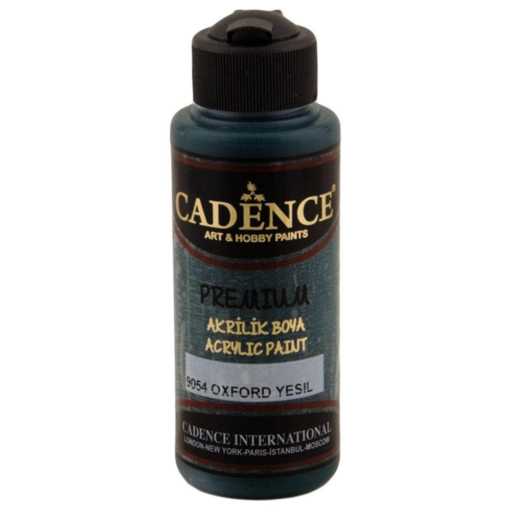 Cadence Premium Akrilik Boya 120ml 9054 Oxford Yeşili