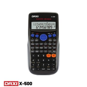 Daxi Hesap Makinesi Black Edition 240 Bilimsel Fonksiyonlu 10+2 Hane X-500