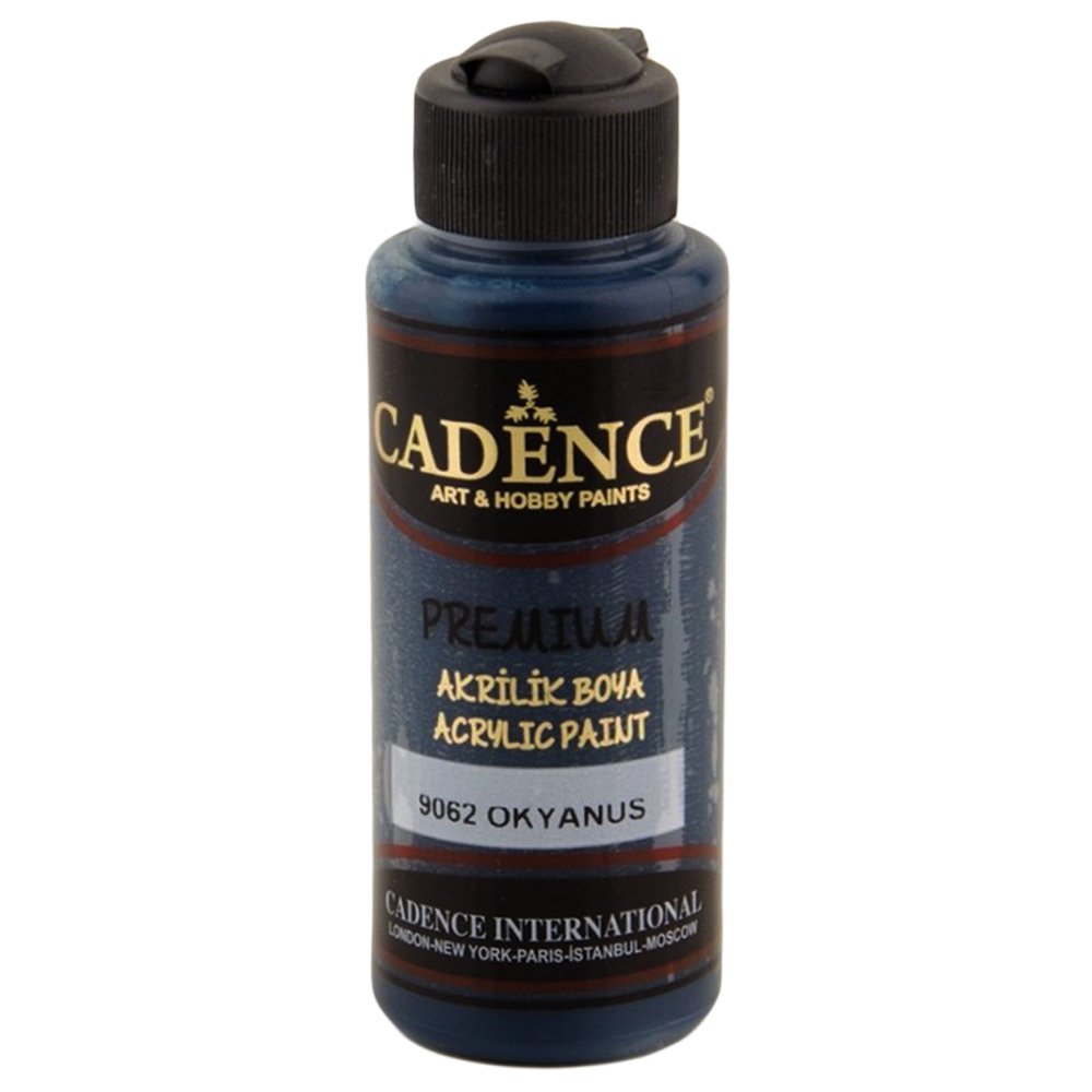 Cadence Premium Akrilik Boya 120ml 9062 Okyanus