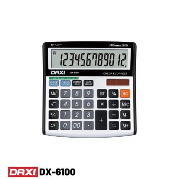Daxi Hesap Makinesi Silver Edition 12 Haneli DX-6100
