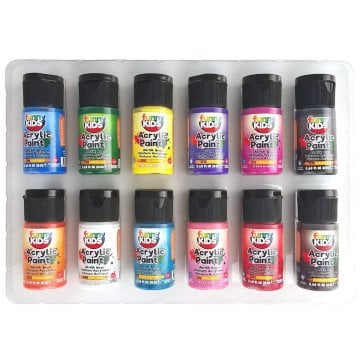 Funny Kids Akrilik Boya 20ml 12li Set