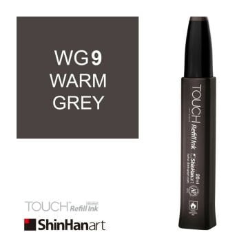 Shinhanart Touch Ink Alkol Bazlı Mürekkep 20ml WG9 Warm Grey