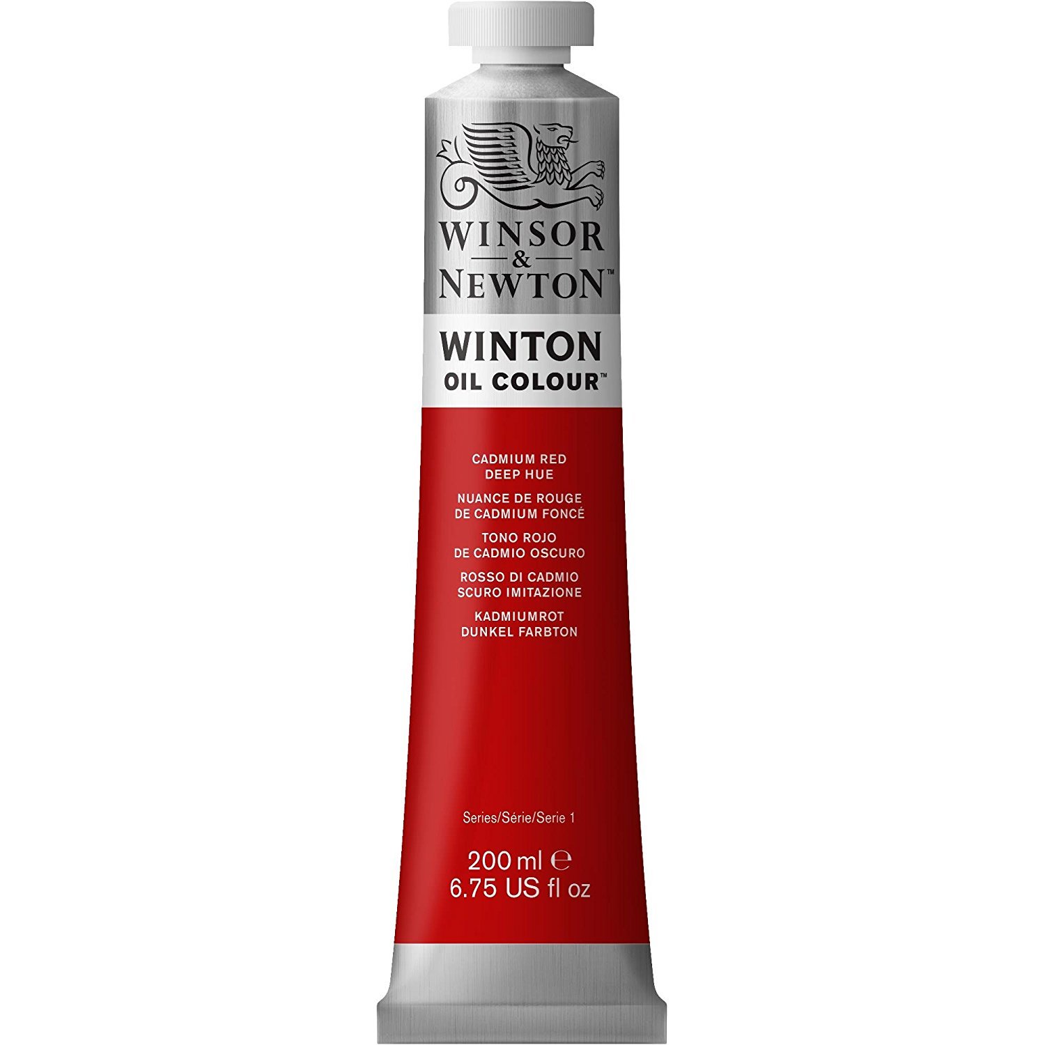 Winsor Newton Winton Yağlı Boya 200ml 098 Cadmium Red Deep Hue (6)