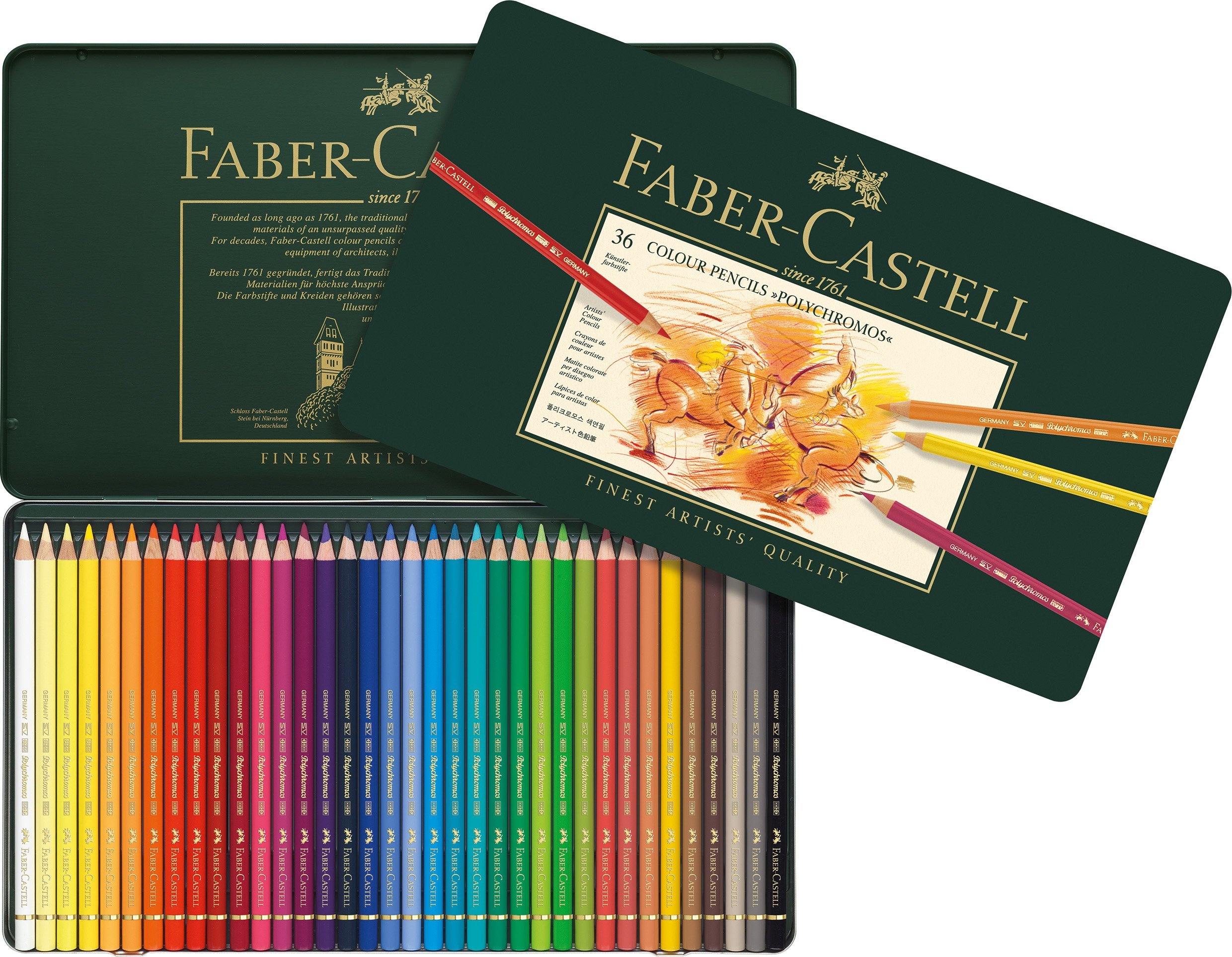 Faber Castell Polychromos Kuru Boya Kalemi 36 Renk