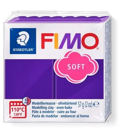 Fimo Soft Polimer Kil 57gr 63 Plum