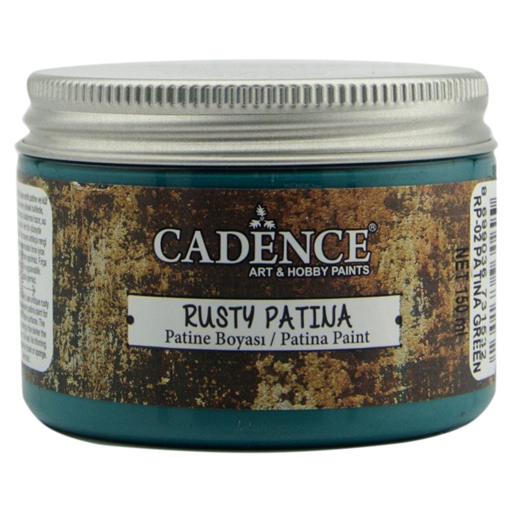 Cadence Rusty Patina Boyası 150ml Rp02 Yeşil