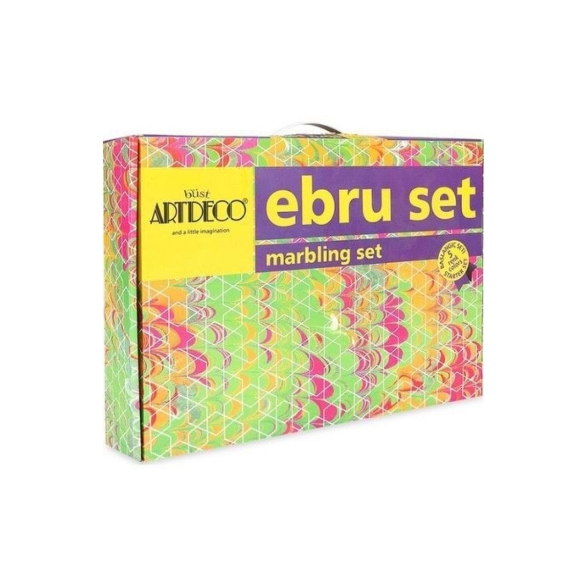 Artdeco Ebru Başlangıç Seti 5 Renk