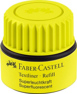 Faber Castell Fosforlu Kalem Mürekkebi 1549 25ml Sarı