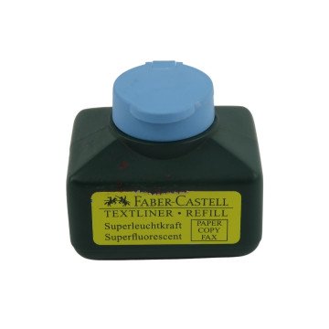 Faber Castell Fosforlu Kalem Mürekkebi 1549 30ml Mavi