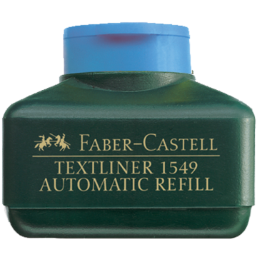 Faber Castell Fosforlu Kalem Mürekkebi 1549 30ml Mavi