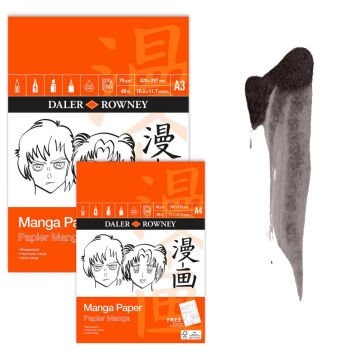 Daler Rowney Manga Defteri 70gr A4 50yp