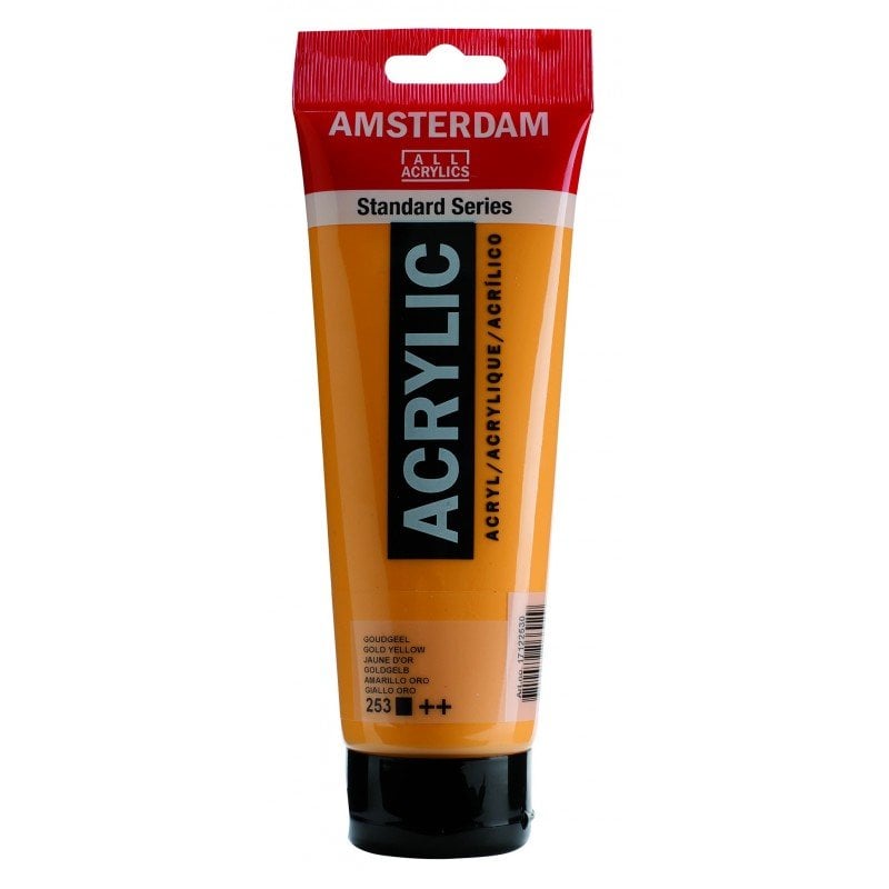 Amsterdam Akrilik Boya 120ml 253 Gold Yellow