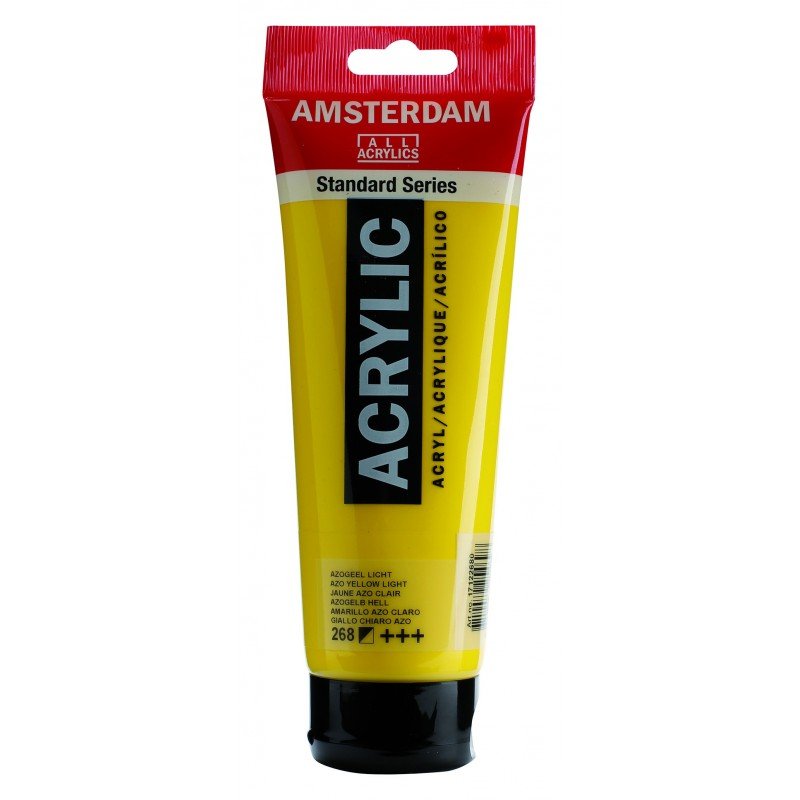 Amsterdam Akrilik Boya 120ml 268 Azo Yellow Light