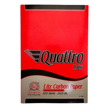 Factory&Genuine Quattro Karbon Kağıdı A4 100lü Lüx Siyah