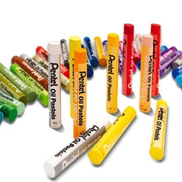 Pentel Yağlı Pastel Boya 50li