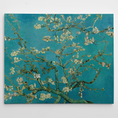 Çiçek Açan Badem Ağacı Kanvas Tablo Vincent Van Gogh