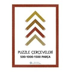 Puzzle Çerçevesi Eskitme 30 mm (Tüm Ölçüler) 50x70 cm Çerçeve 35x50 cm