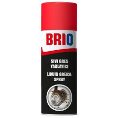Brio Sıvı Gres Yağı Sprey Sıvı Gres Yağlayıcı Sprey 400 Ml