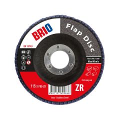 Brio Flap Disk 180Xp80 Zr
