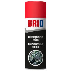 Brio Elektronik Kart Devre Soket Kablo Oksit Temizleyici Sprey 200 Ml Yağsız