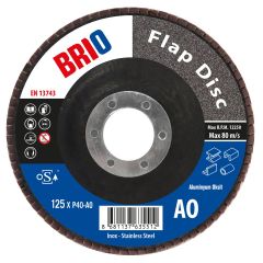 Brio Flap Disk 125XP40 Ao