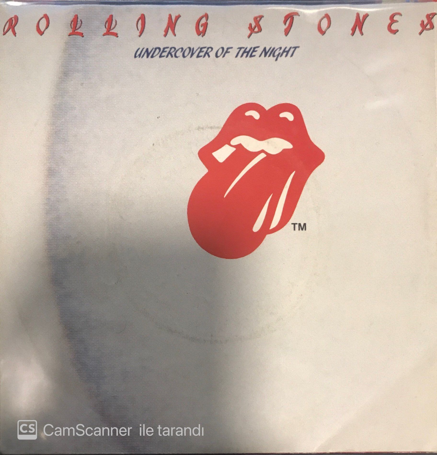 Rolling Stones - Undercover Of The Night 45lik