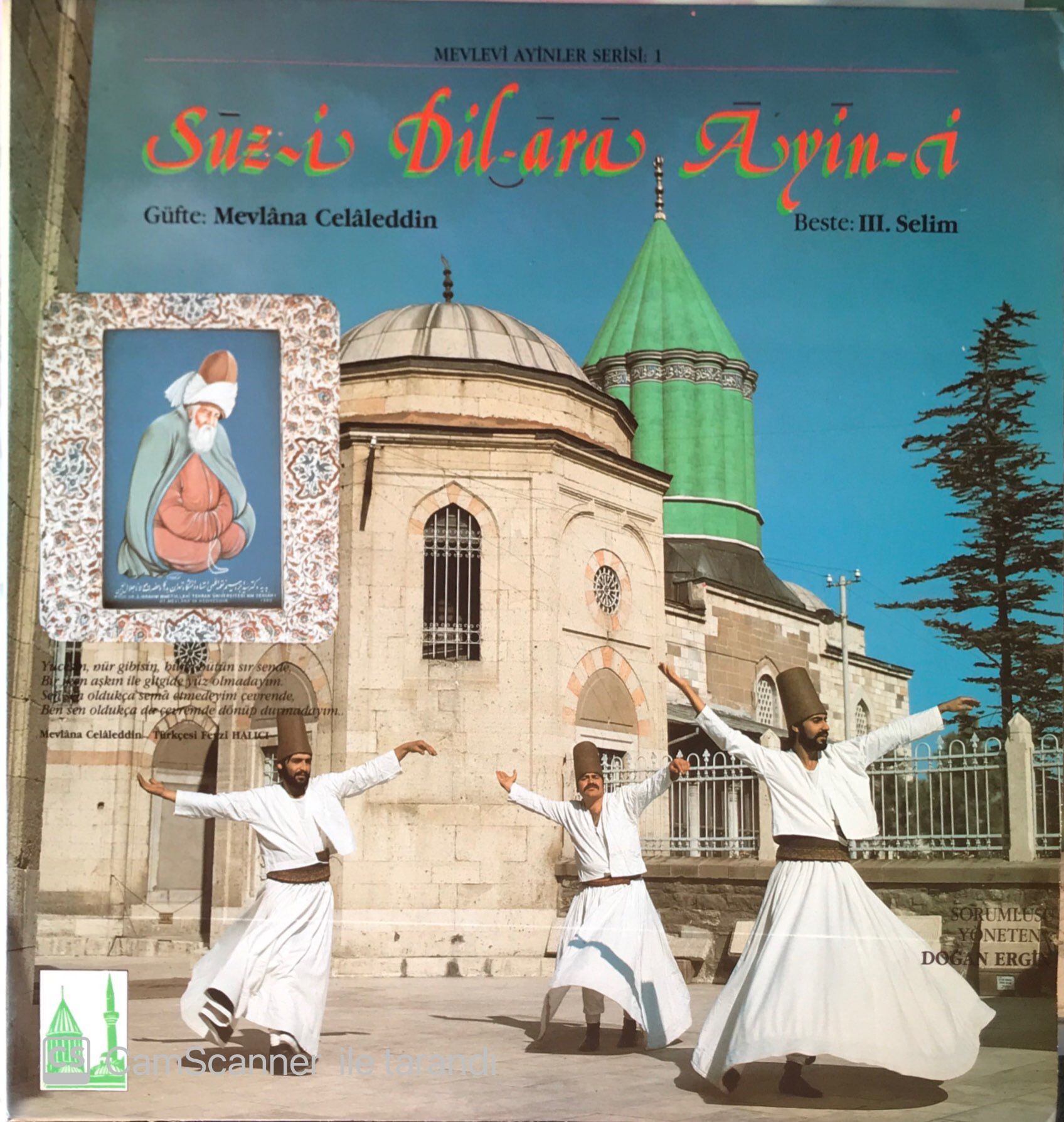 Mevlevi Ayinler Serisi:1 Suzi Dilara Ayini Güfte: Mevlana Celaleddin Beste: III.Selim LP